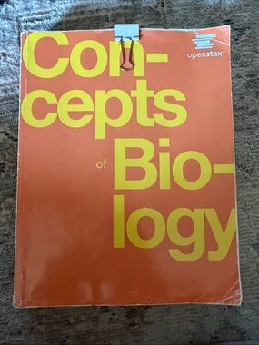 Concepts of Biology Textbook - OpenStax -  ISBN 978-1-50669-653-9